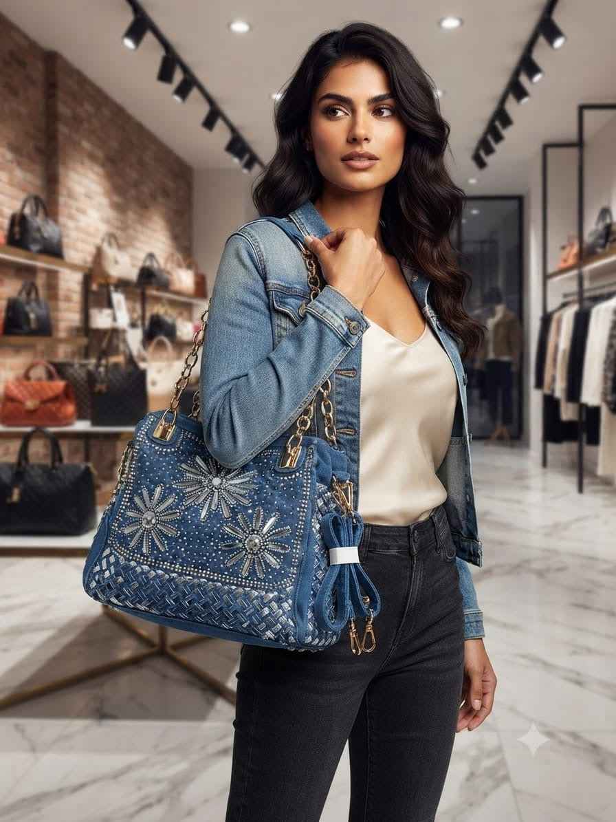 Denim bag #8287-22
