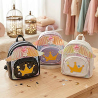 Metallic crown bag