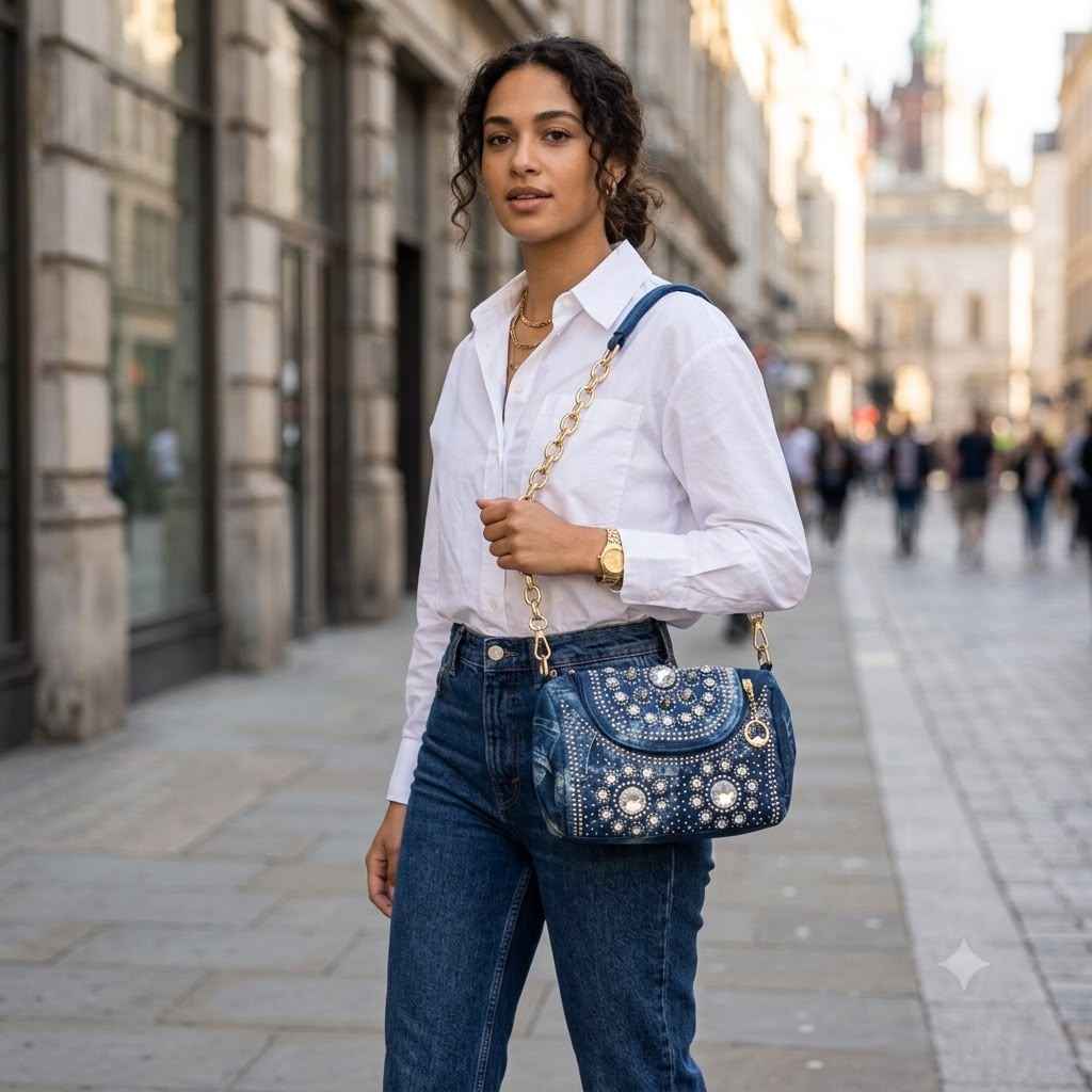 Denim bag #9015