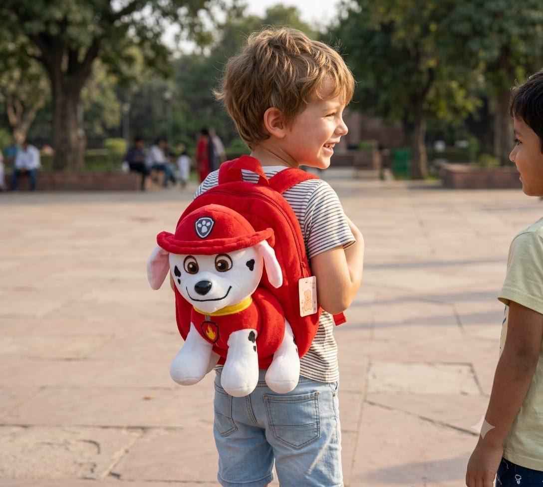 Paw petrol Marshall plush back pack