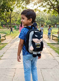 Captain America / batman theme  plush carton backpack