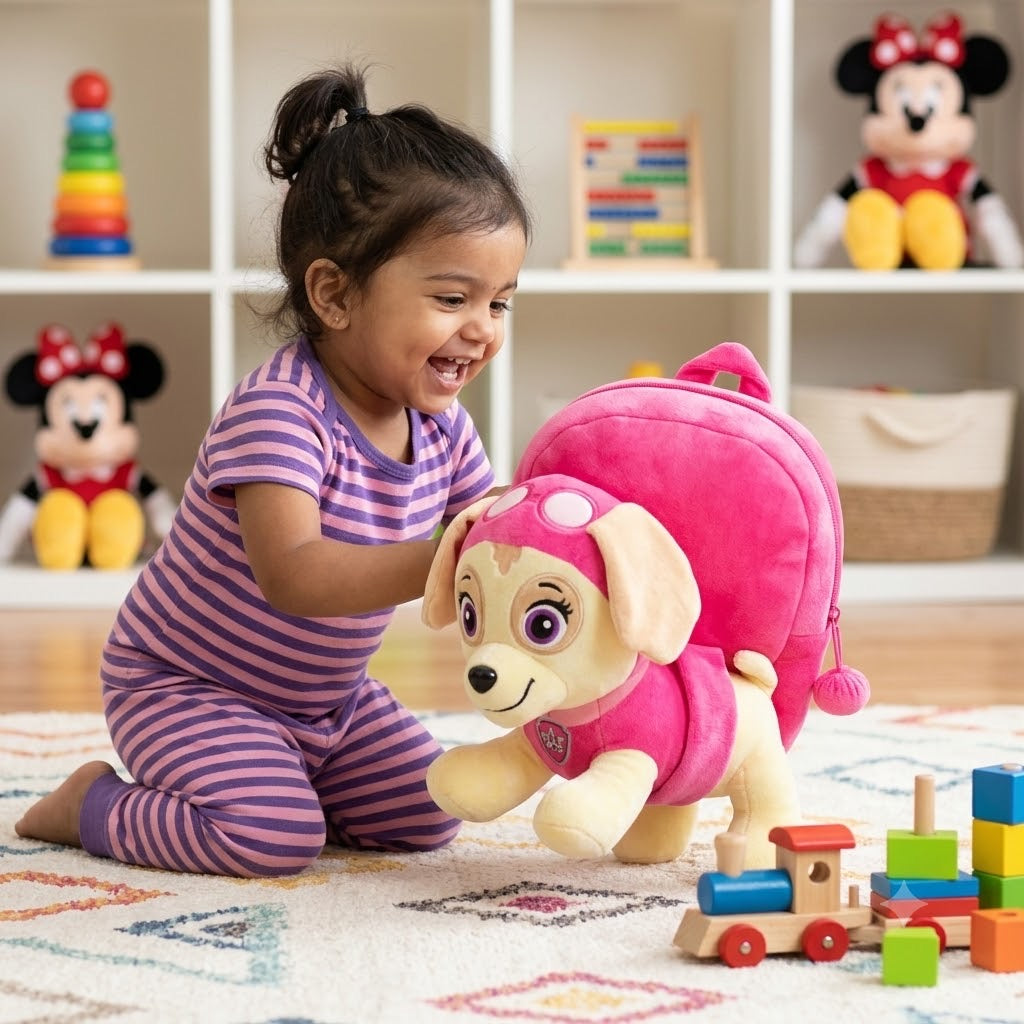 Paw petrol Marshall plush back pack
