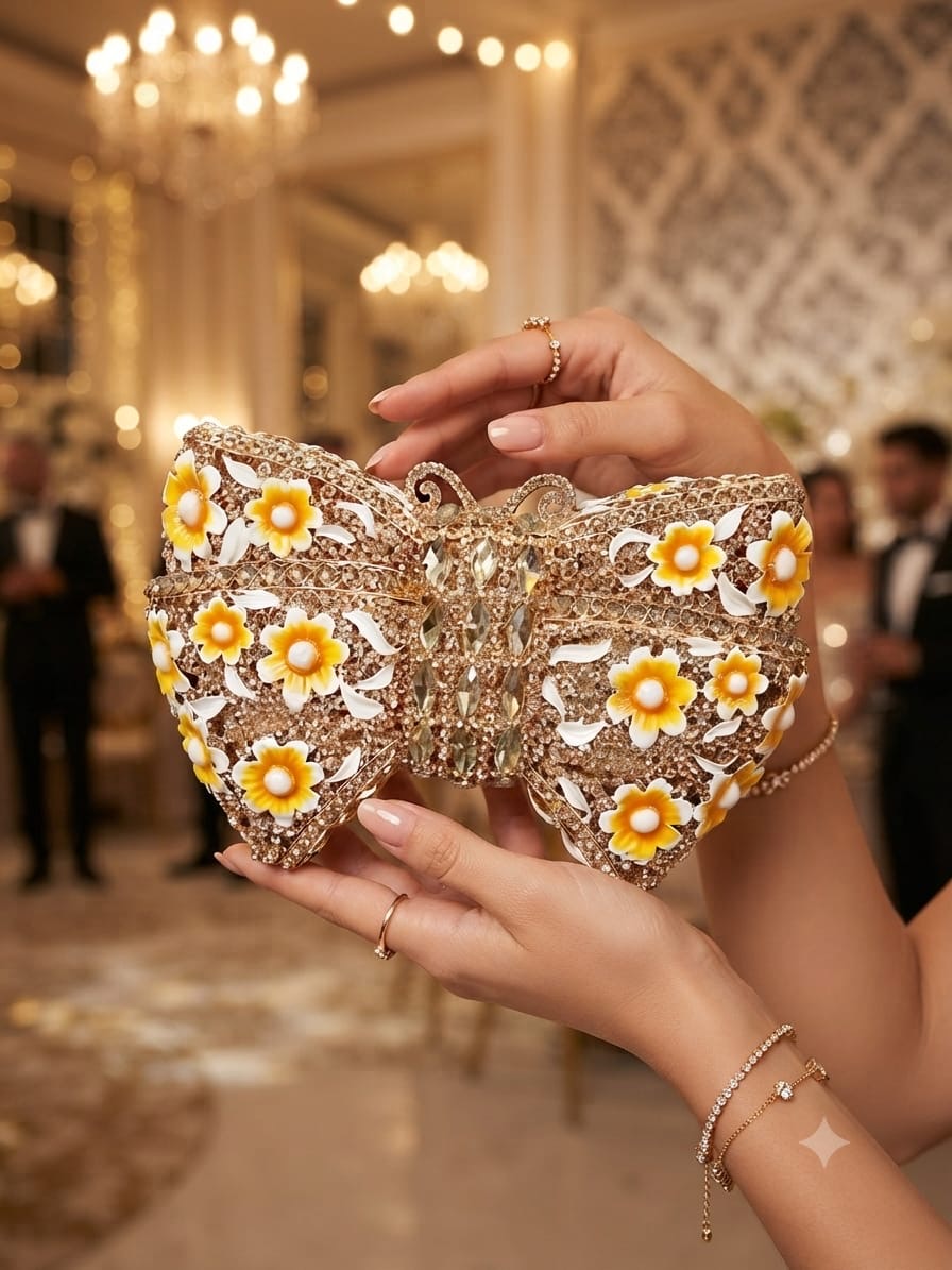 Crystal bow clutch