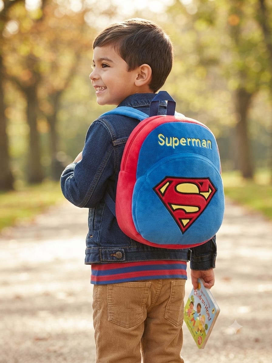 Spider Man & captain America backpack