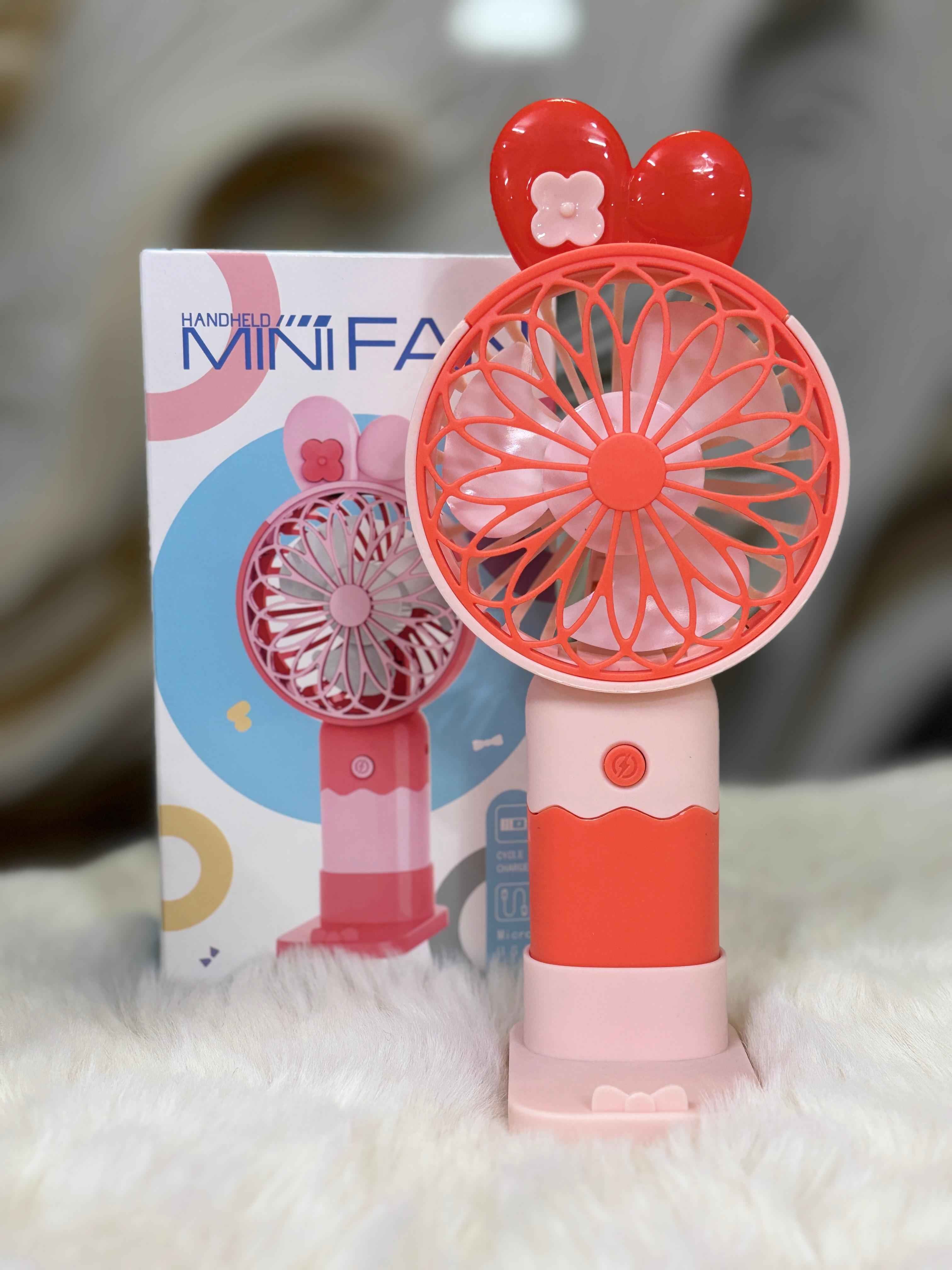 Handheld Mini Fan with USB Charging
