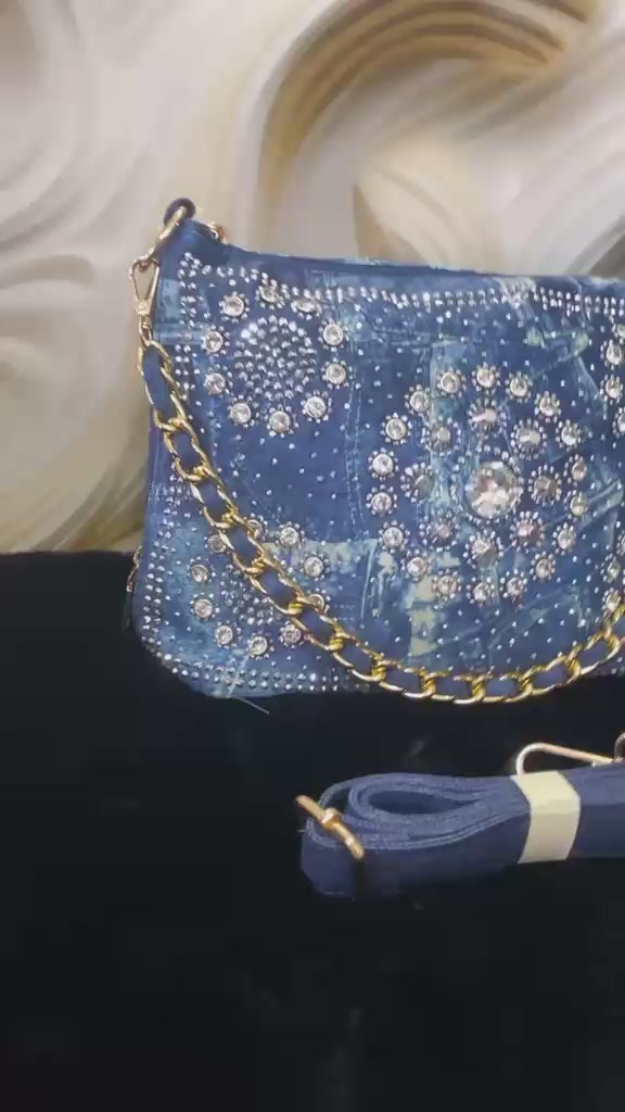 Denim bag #8556-11